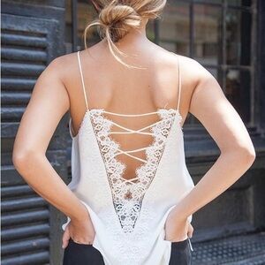 Cami NYC The Charlie Cami Silk in Blush Pink Size S